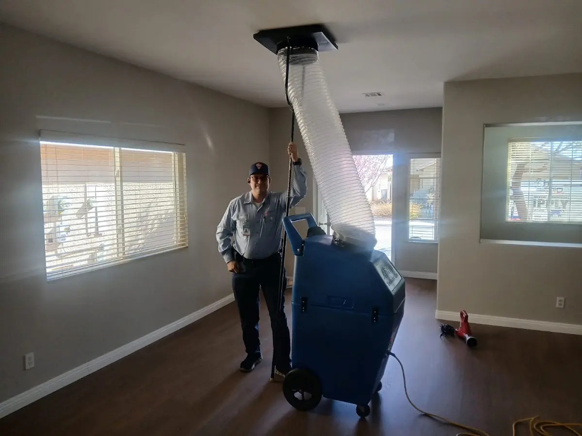 Professional Dryer Vent Cleaning work inside a St. Paul Park home